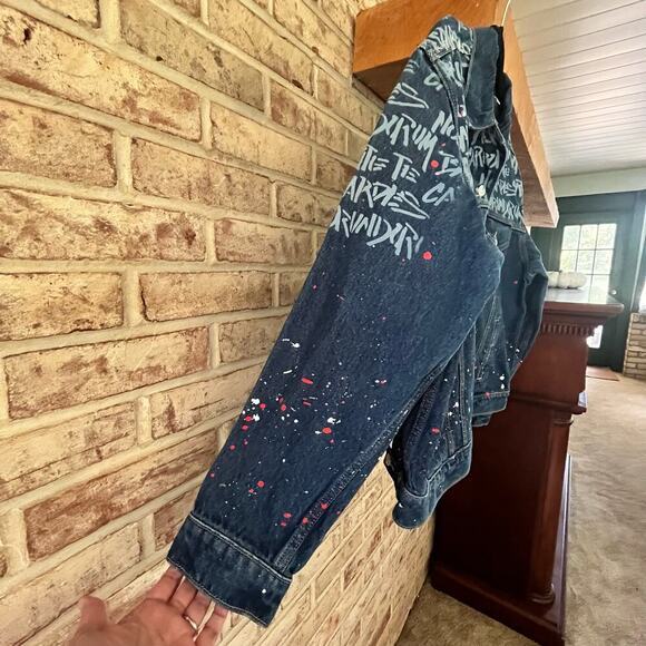 NWT: LIMITED LEVI'S Handmaid's Tale Collab Denim Jean Jacket XL (H-157) - Picture 5 of 12